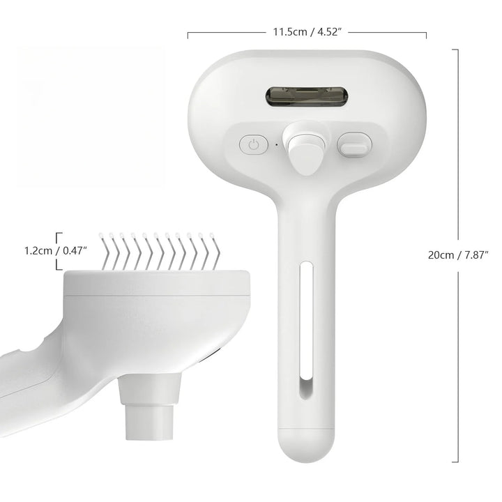 Pet Spray Grooming Comb – De-Shedding & Styling Tool for Dogs & Cats