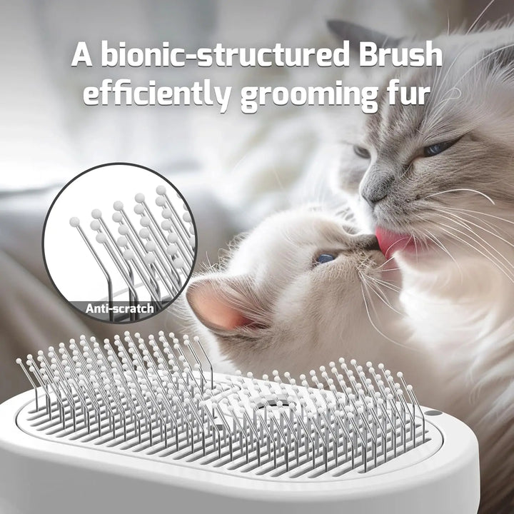 Pet Spray Grooming Comb – De-Shedding & Styling Tool for Dogs & Cats