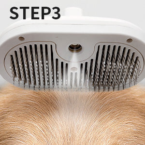 Pet Spray Grooming Comb – De-Shedding & Styling Tool for Dogs & Cats